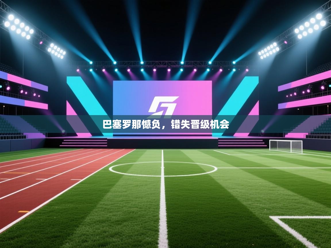 巴塞罗那憾负，错失晋级机会  第2张